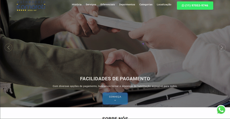 Imagem animada dos projetos da Team Bondade