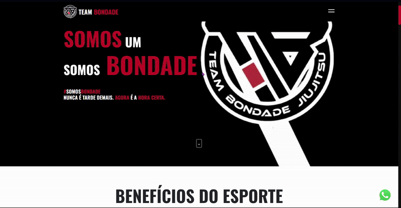 Imagem animada dos projetos da Team Bondade